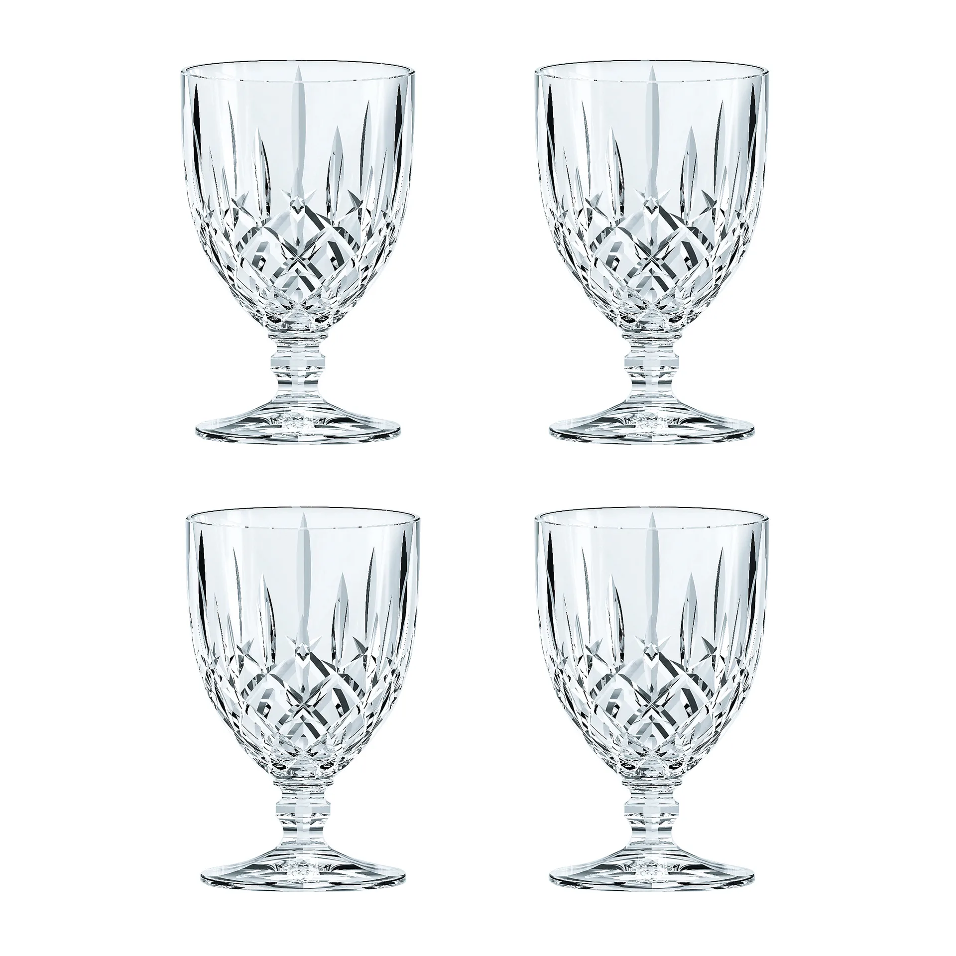 Noblesse glas på fot 23 cl 4-pack, Klar Nachtmann