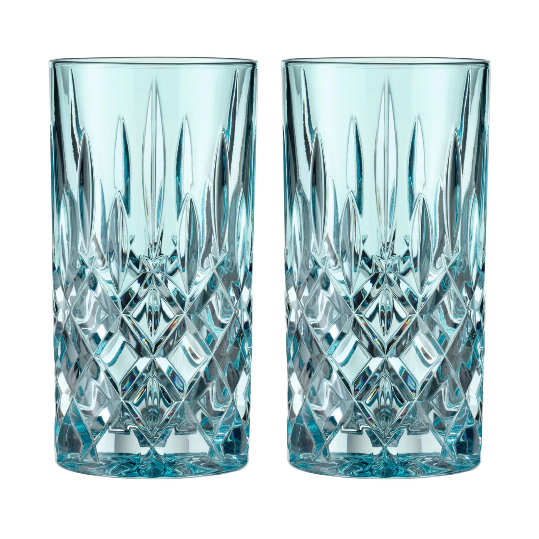 Noblesse Longdrink glas 39,5 cl 2-pack, Aqua Nachtmann