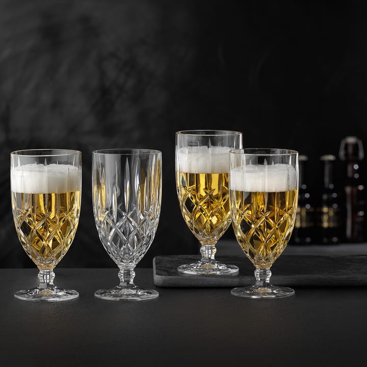 Noblesse ölglas 42,5 cl 4-pack, Klar Nachtmann