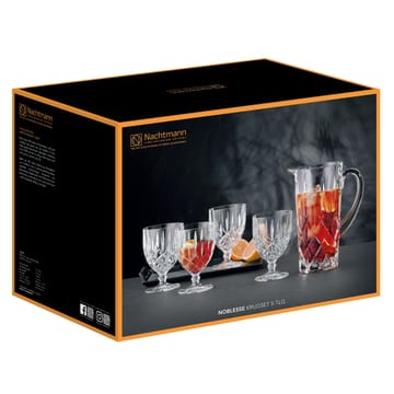 Noblesse set kanna och 4 st glas - Klar - Nachtmann