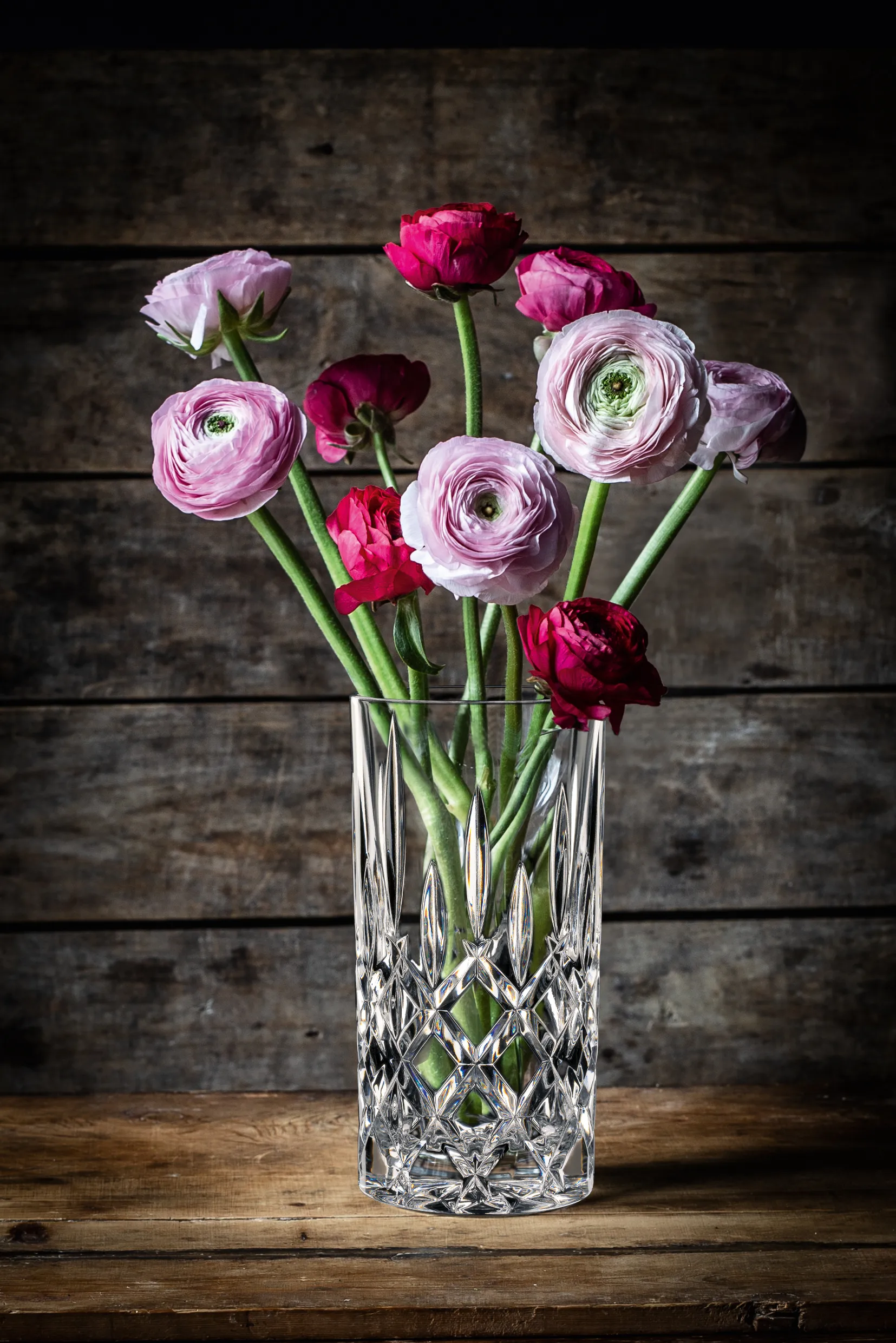 Noblesse vas, Kristallglas, 23 cm Nachtmann