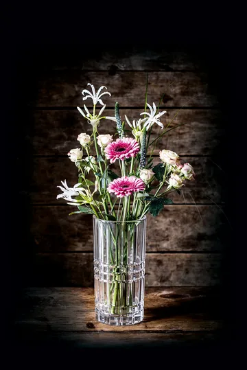 Square vas - Kristallglas, 23 cm - Nachtmann