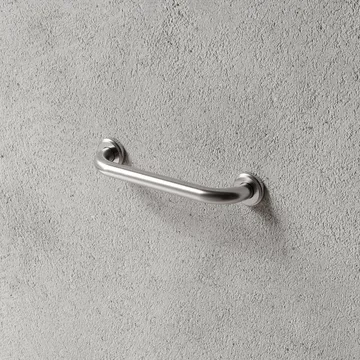 Nichba badrumshandtag - Brushed stainless steel - Nichba