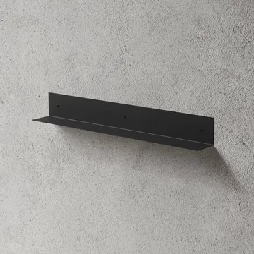 Nichba badrumshylla - Black, 80 cm - Nichba