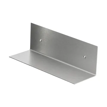 Nichba badrumshylla - Brushed stainless steel, 30 cm - Nichba