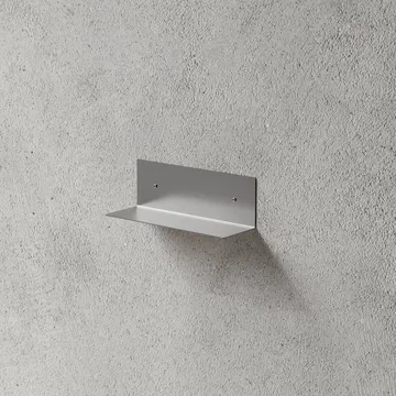 Nichba badrumshylla - Brushed stainless steel, 30 cm - Nichba