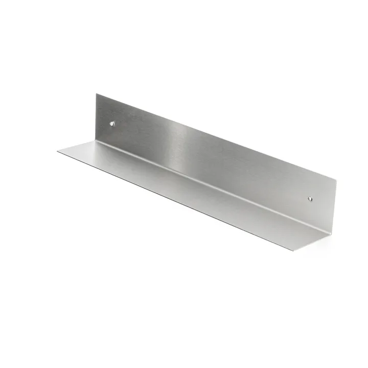 Nichba badrumshylla - Brushed stainless steel, 60 cm - Nichba