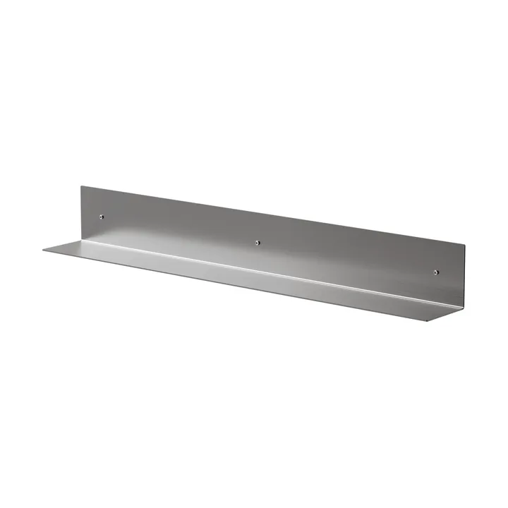Nichba badrumshylla - Brushed stainless steel, 80 cm - Nichba