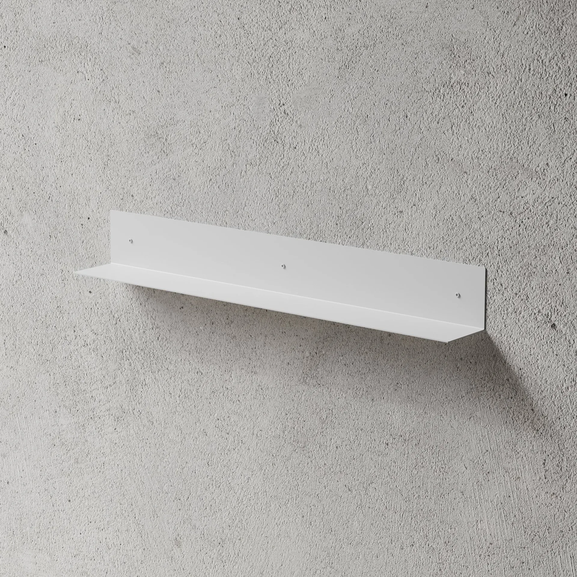 Nichba badrumshylla, White, 80 cm Nichba