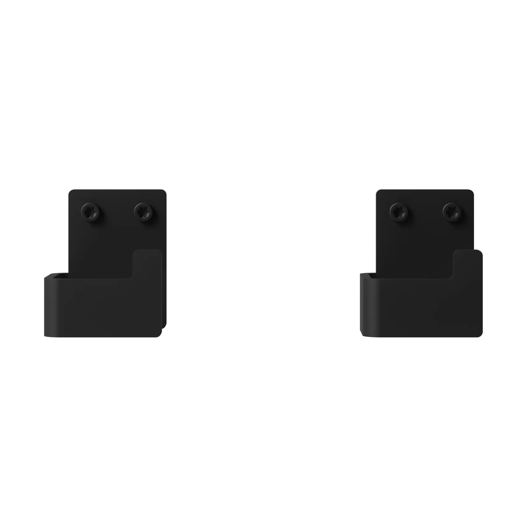 Nichba handdukskrok, Black, 2-pack Nichba