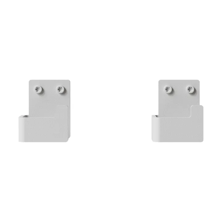 Nichba handdukskrok - White, 2-pack - Nichba