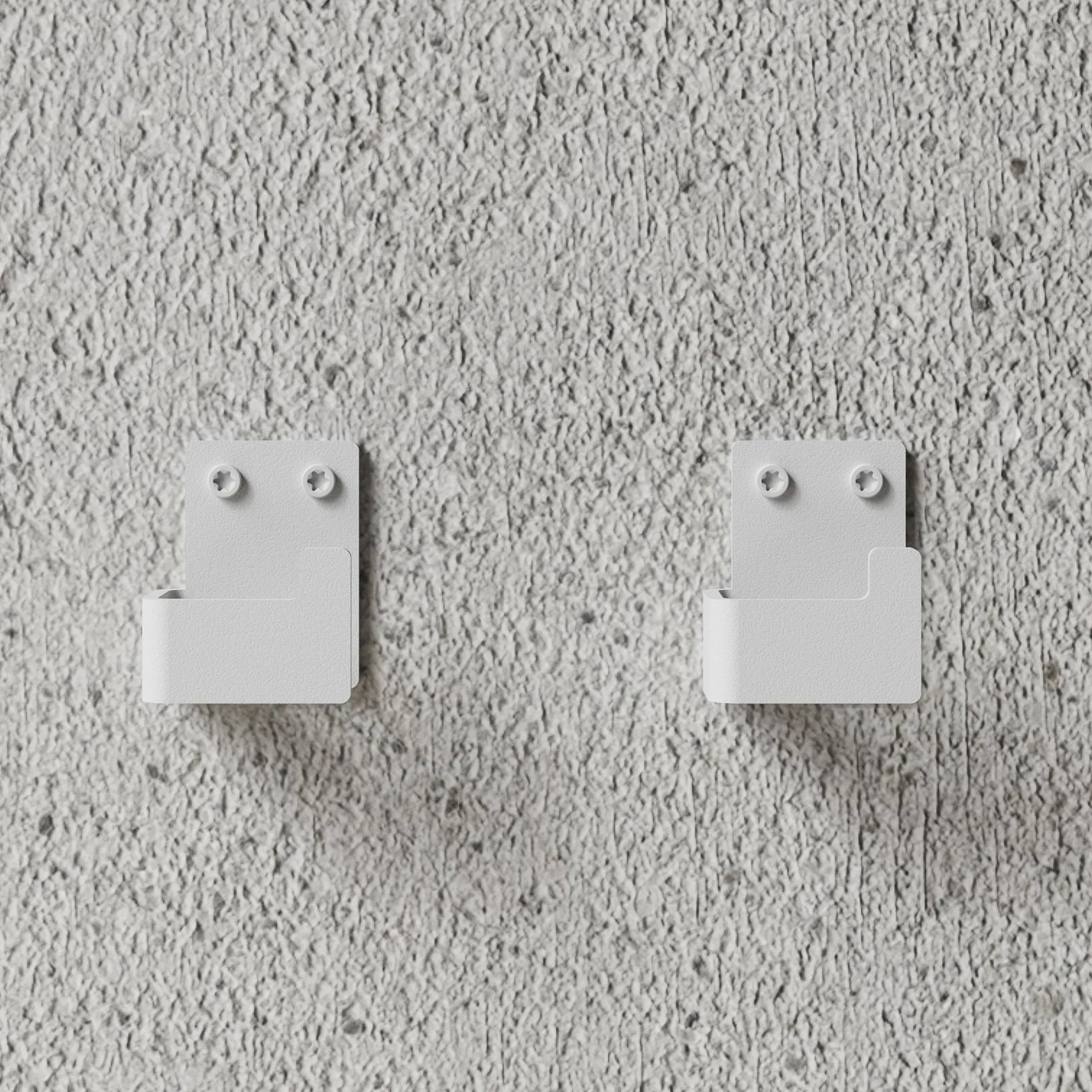 Nichba handdukskrok, White, 2-pack Nichba