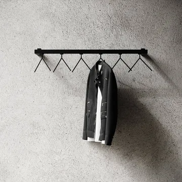 Nichba HangSys klädhängare - Black, 100 cm - Nichba