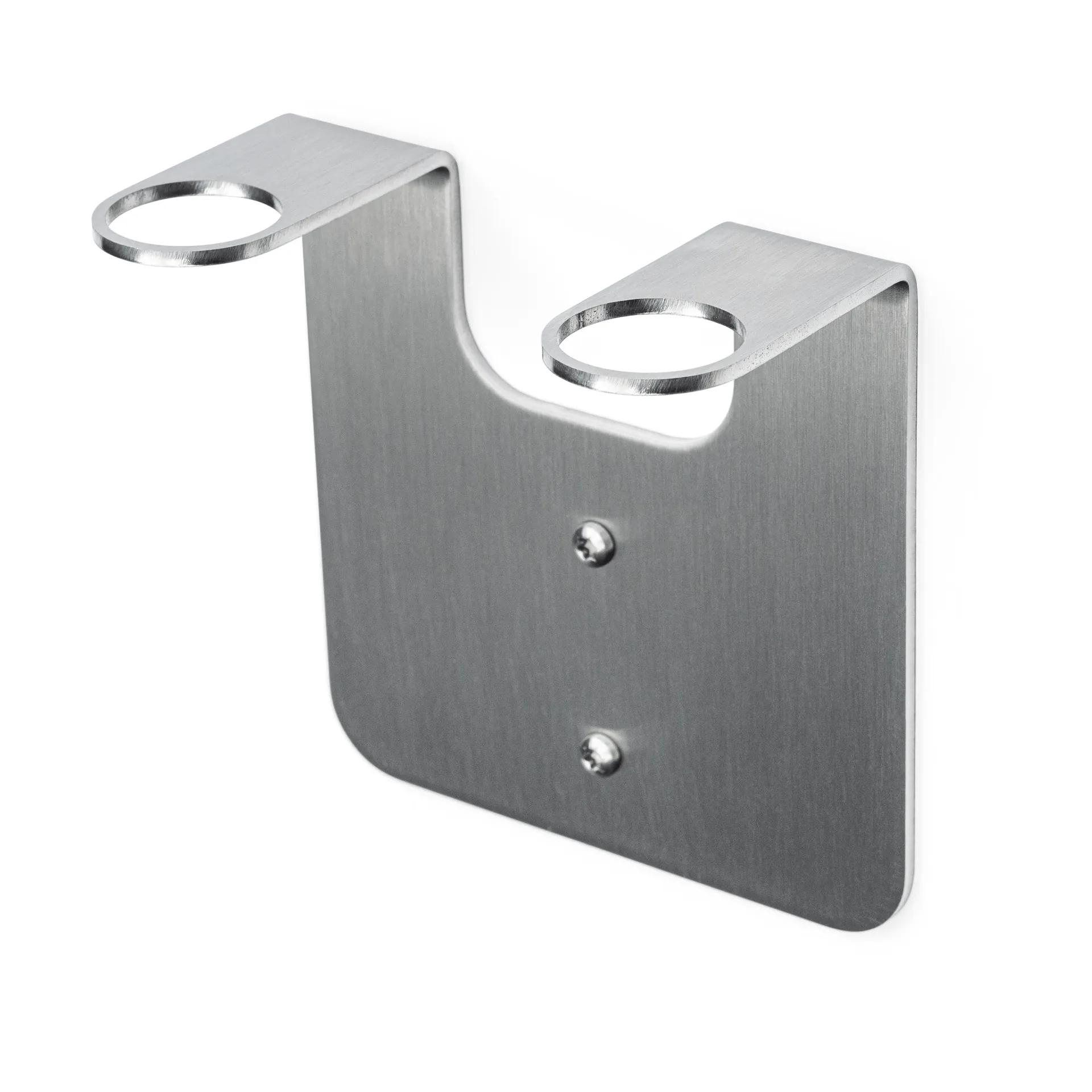 Nichba Nichba tvålhållare Brushed stainless steel, double
