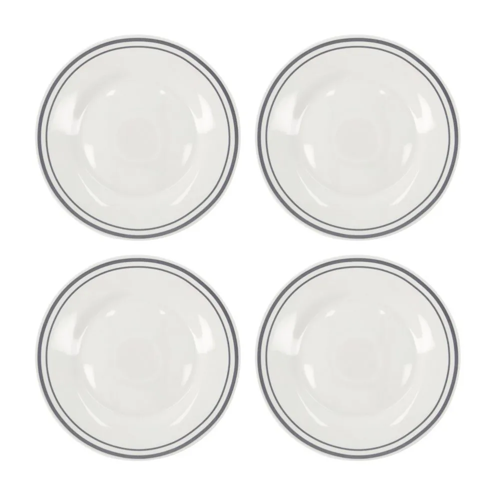 Bistro tallrik Ø23 cm 4-pack, Grå Nicolas Vahé