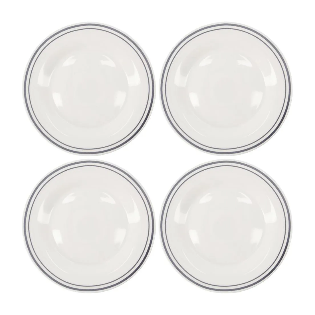 Bistro tallrik Ø27 cm 4-pack, Grå Nicolas Vahé