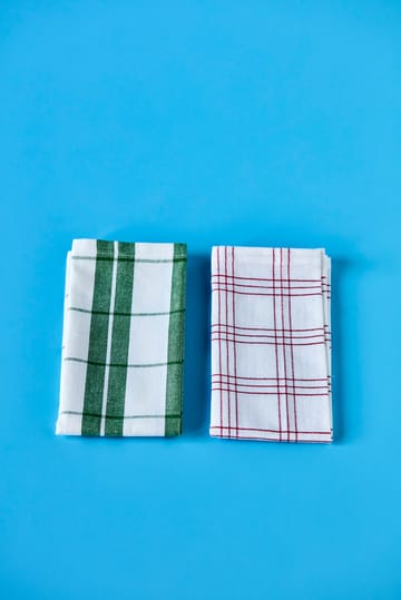 Chef bomullsservett 4-pack - Grön - Nicolas Vahé