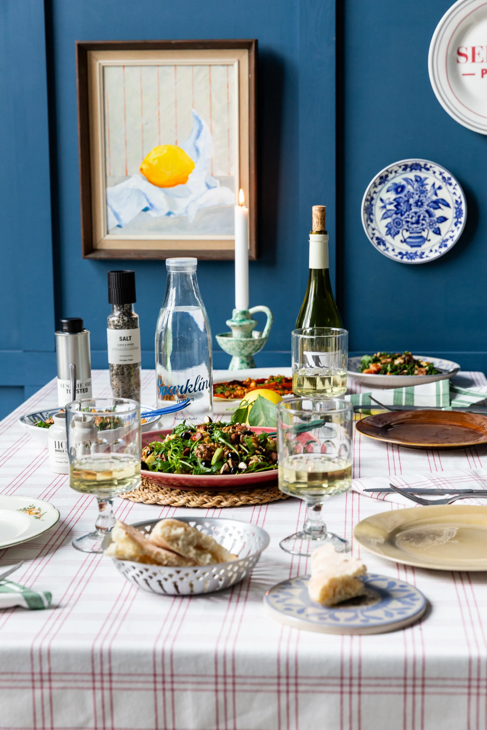 Nicolas Vahé brödkorg 2 delar, Antik silverfinish Nicolas Vahé