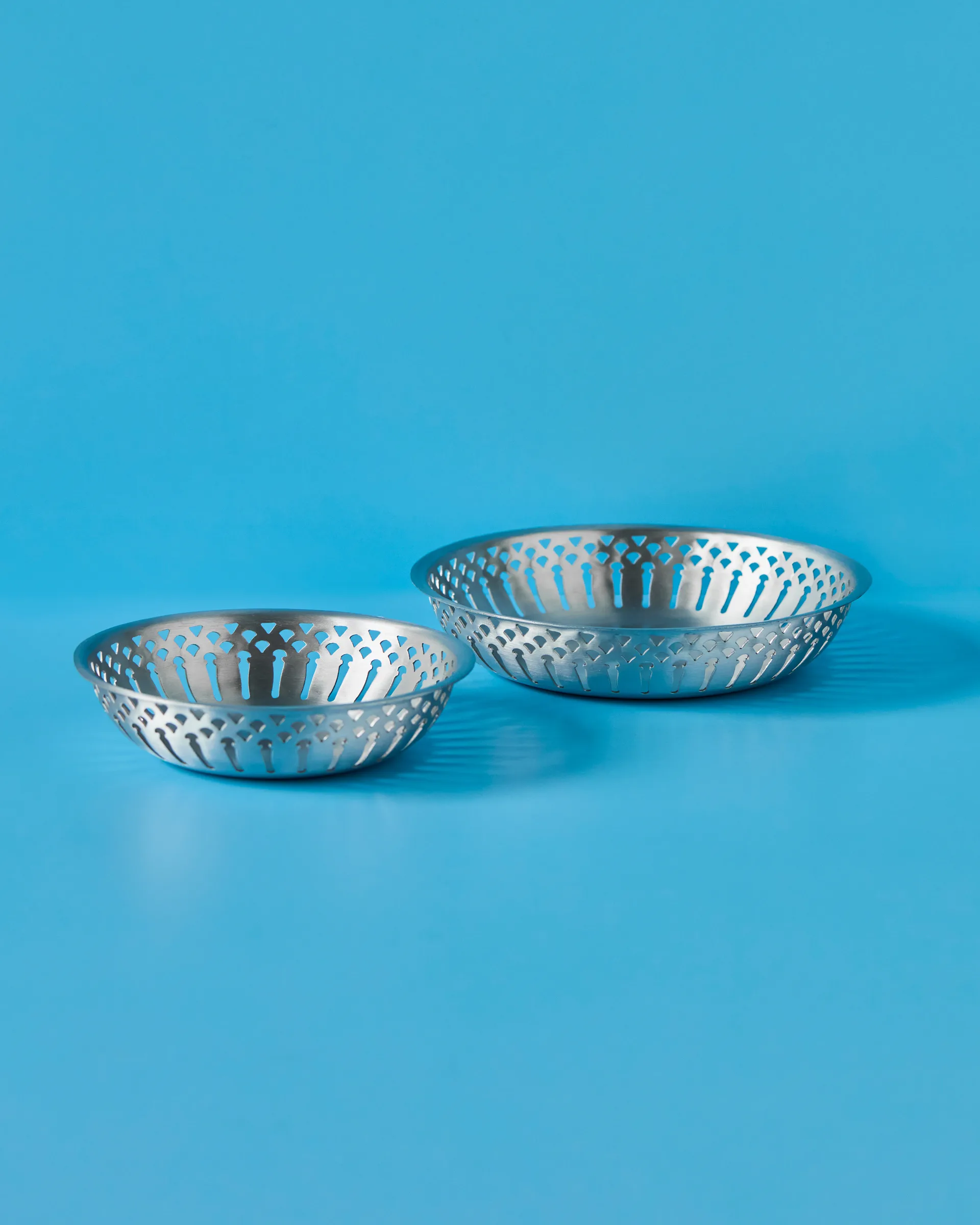 Nicolas Vahé brödkorg 2 delar, Antik silverfinish Nicolas Vahé