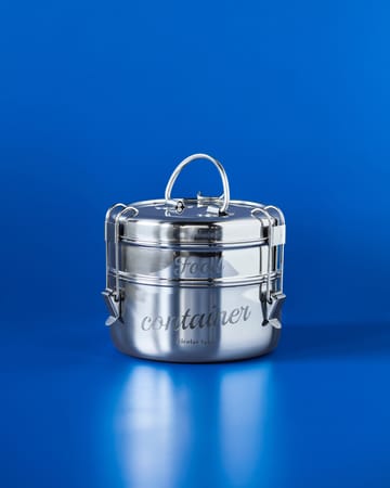 Nicolas Vahé matlåda 2 delar - Silver finish, Ø18 cm - Nicolas Vahé