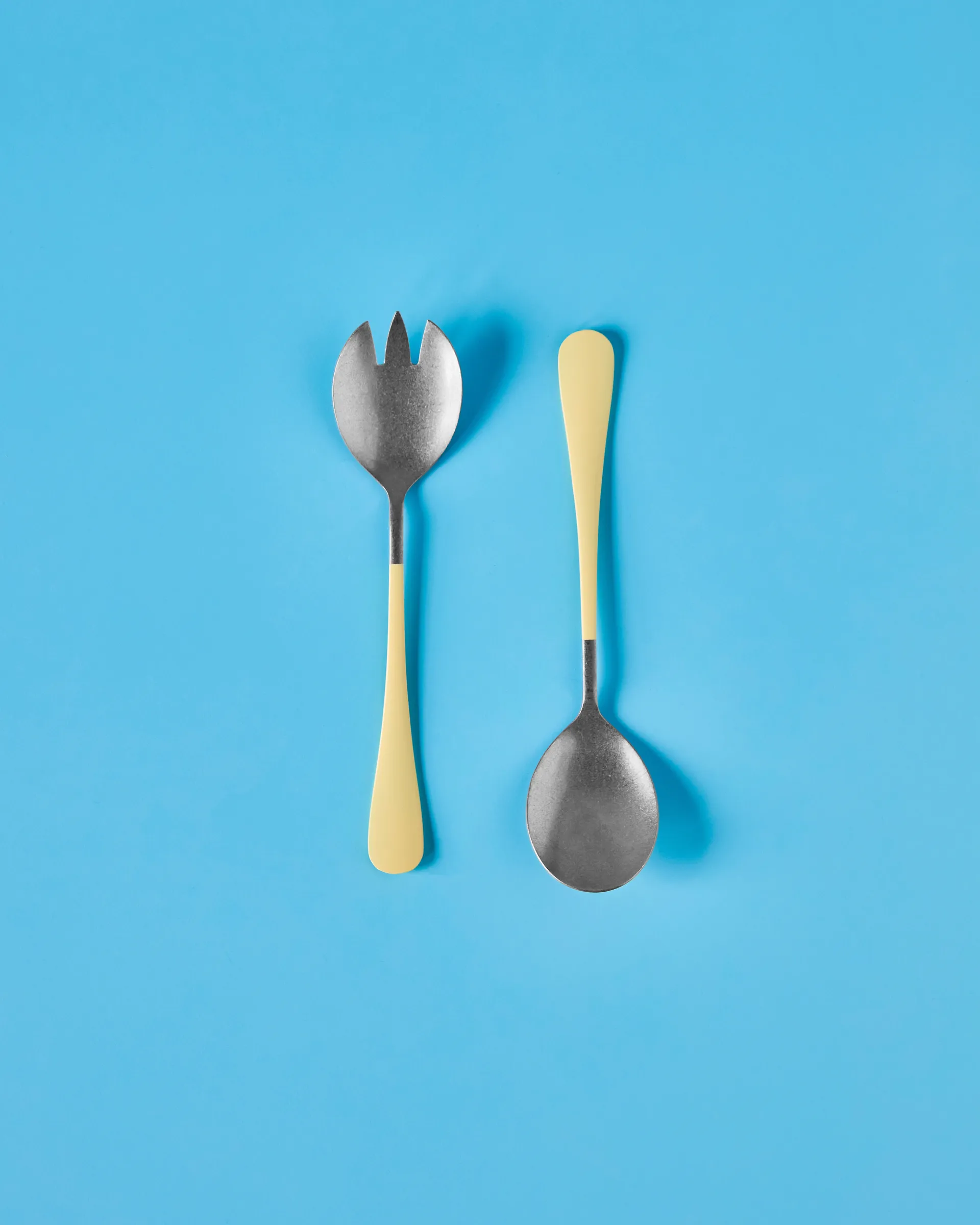 Nicolas Vahé salladsbestick 2 delar, Gul Nicolas Vahé