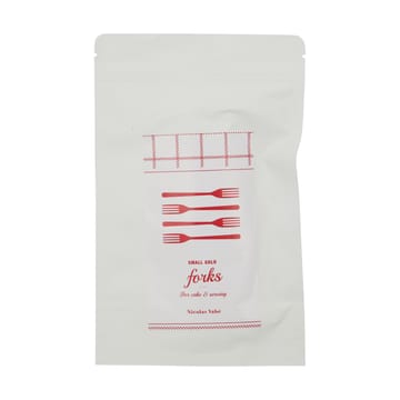 Nicolas Vahé tårtgaffel 4-pack - Antik guldfinish - Nicolas Vahé