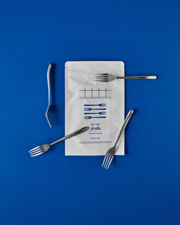 Nicolas Vahé tårtgaffel 4-pack - Antik silverfinish - Nicolas Vahé