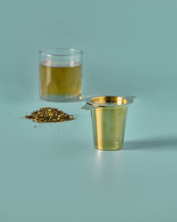 Nicolas Vahé tea strainer - Gyllene finish - Nicolas Vahé