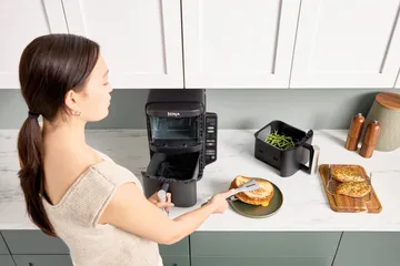 Ninja Air Fryer SL300EU double stack 2 lådor 7,6 L - Svart - Ninja
