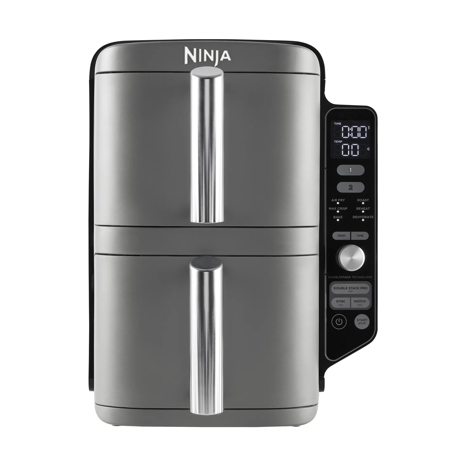 Ninja Air Fryer SL400EU double stack XL 2 lådor 9,5 L, Svart Ninja