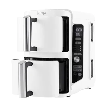 Ninja Air Fryer SL400EUWH double stack XL 2 lådor 9,5 L - Vit - Ninja