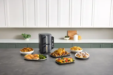 Ninja Air Fryer SL451EU stacked dual zone XL 9,5 L - Svart - Ninja