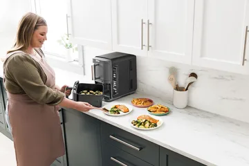 Ninja Air Fryer SL451EU stacked dual zone XL 9,5 L - Svart - Ninja