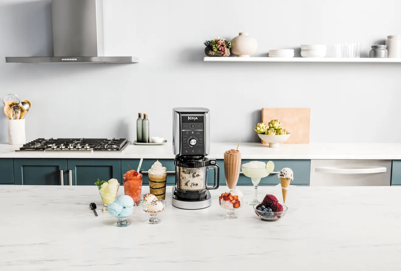 Ninja CREAMi deluxe NC502EU glass- och dessertmaskin, Black Ninja