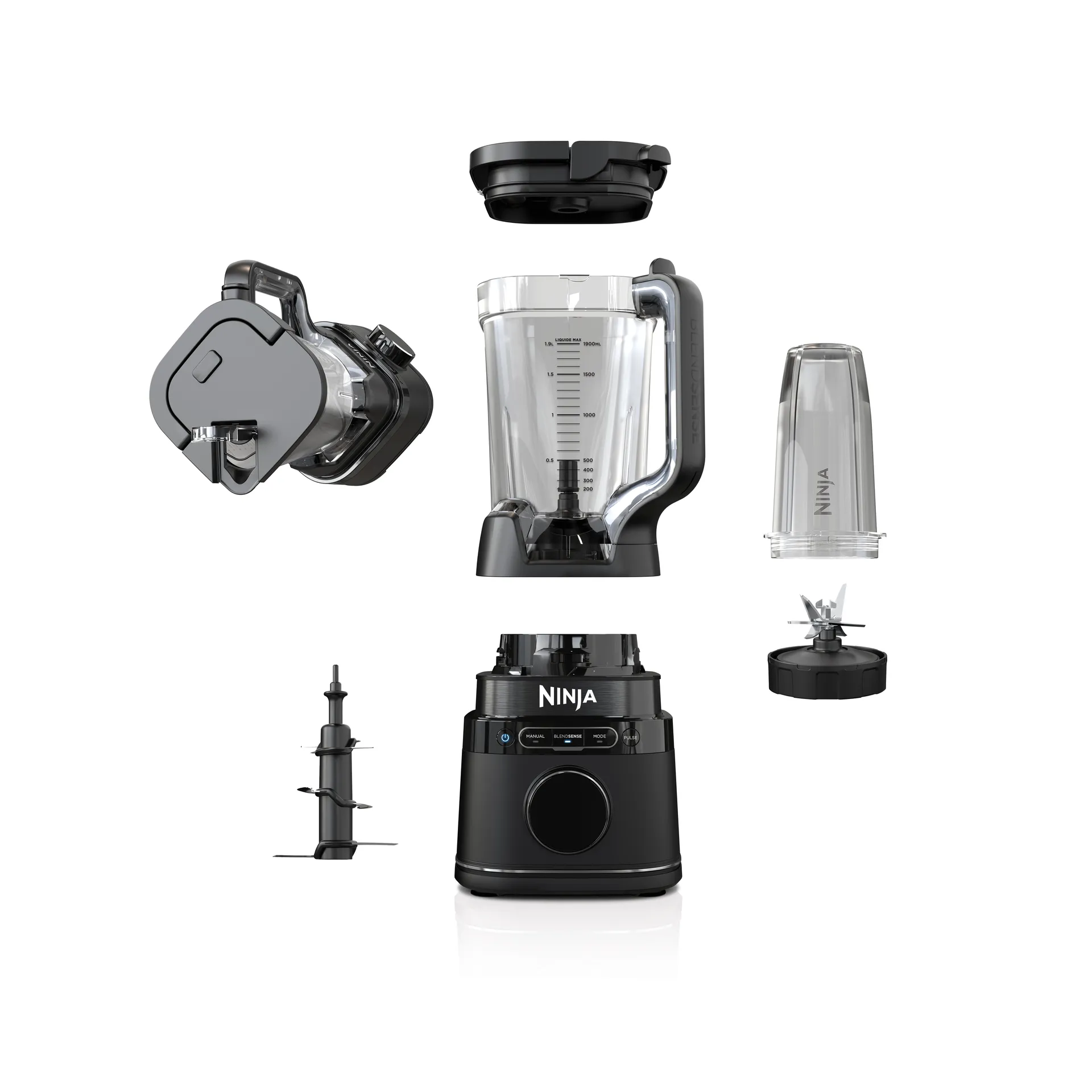 Ninja Detect TB301EU blender pro single serve, Svart Ninja