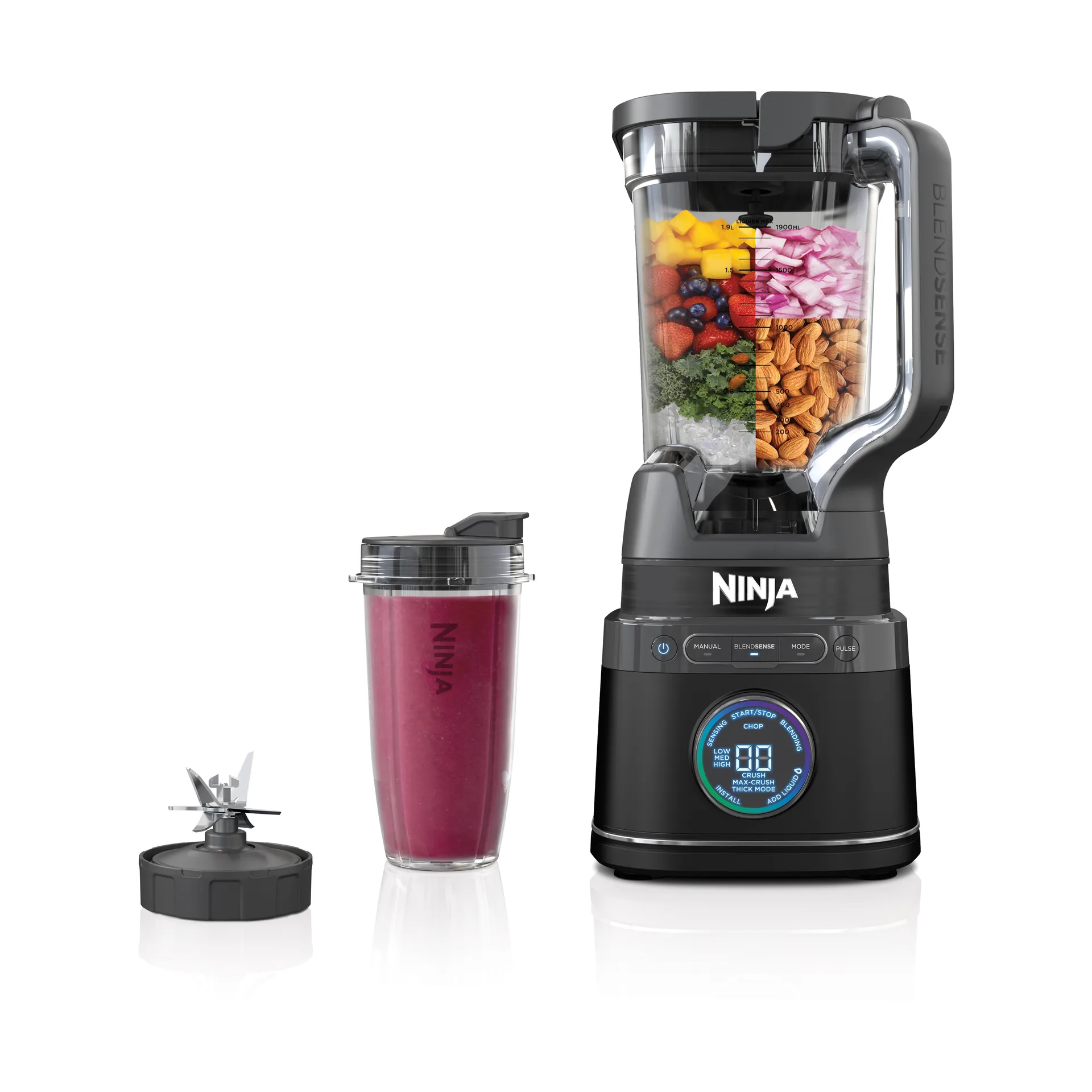 Ninja Detect TB301EU blender pro single serve, Svart Ninja