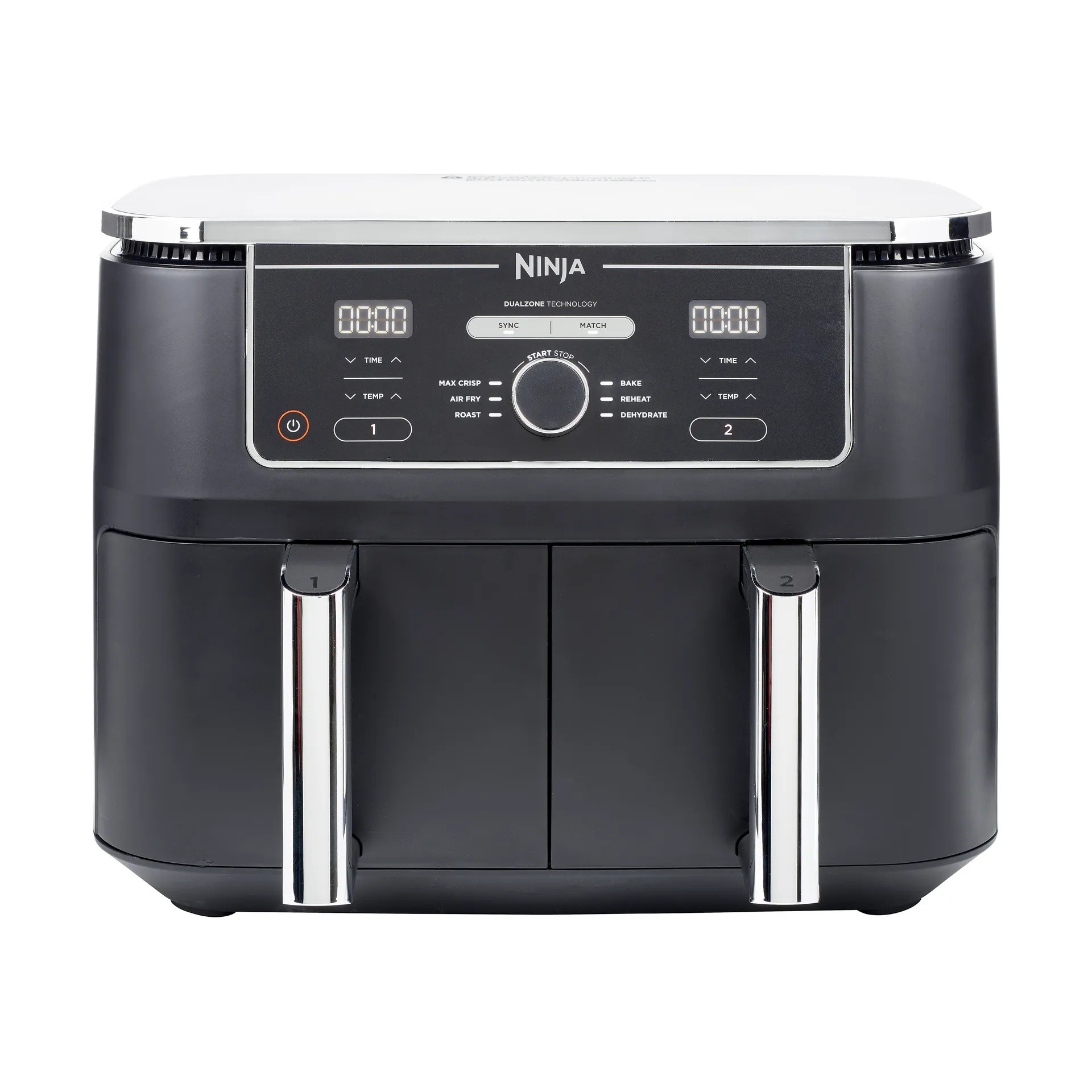 Ninja Foodi AF400 Air Fryer Max Dual Zone 9,5 L, Svart Ninja
