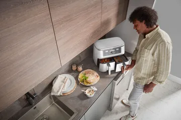 Ninja foodi Air Fryer AF400EU max dual zone 9,5 L - White - Ninja