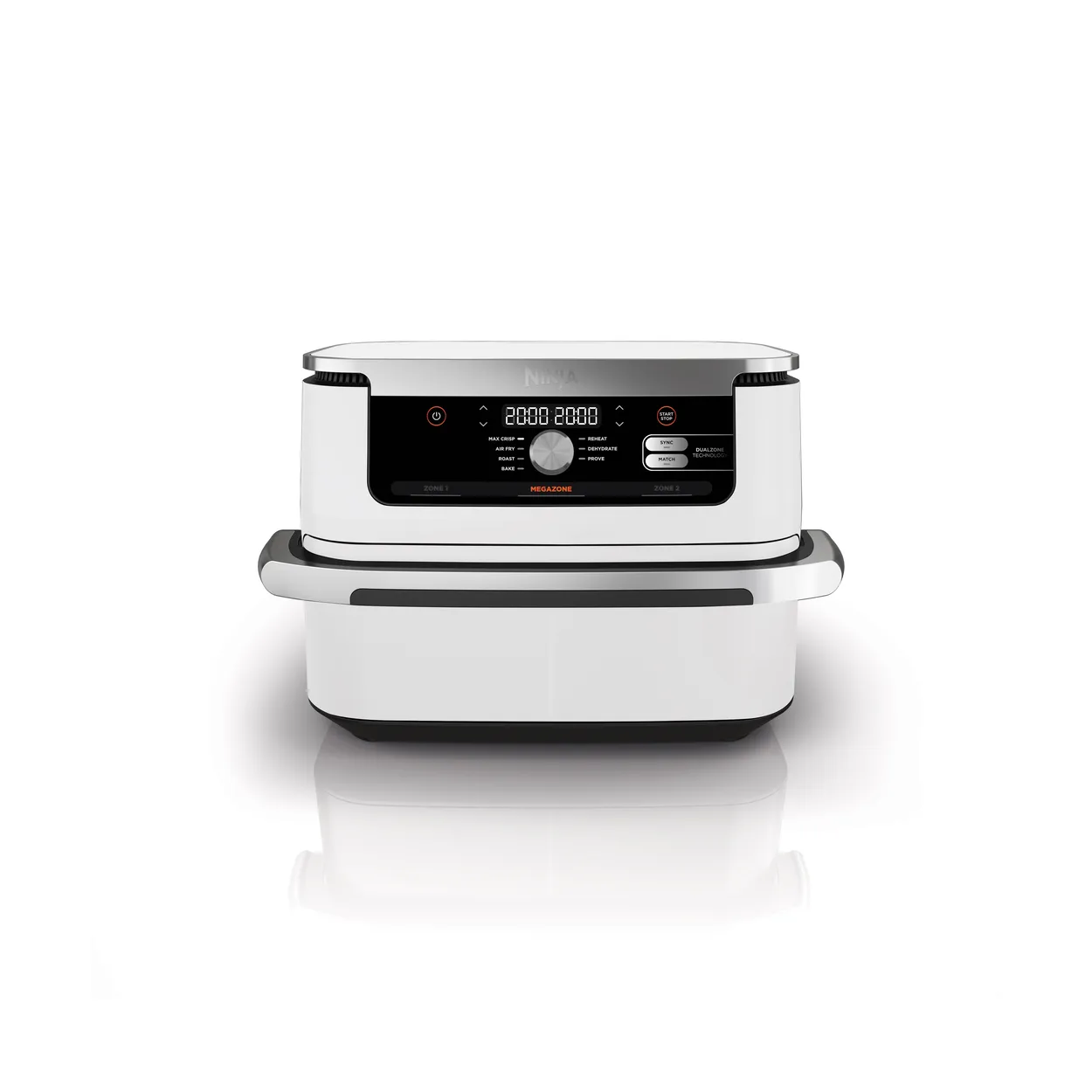 ninja ninja foodi air fryer af500euwh flexdrawer 10,4 l white