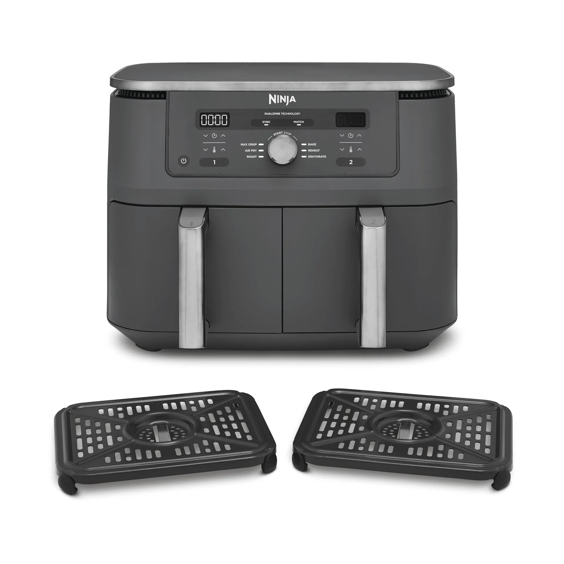 Ninja Foodi Max Dual Zone Air Fryer, Black Ninja