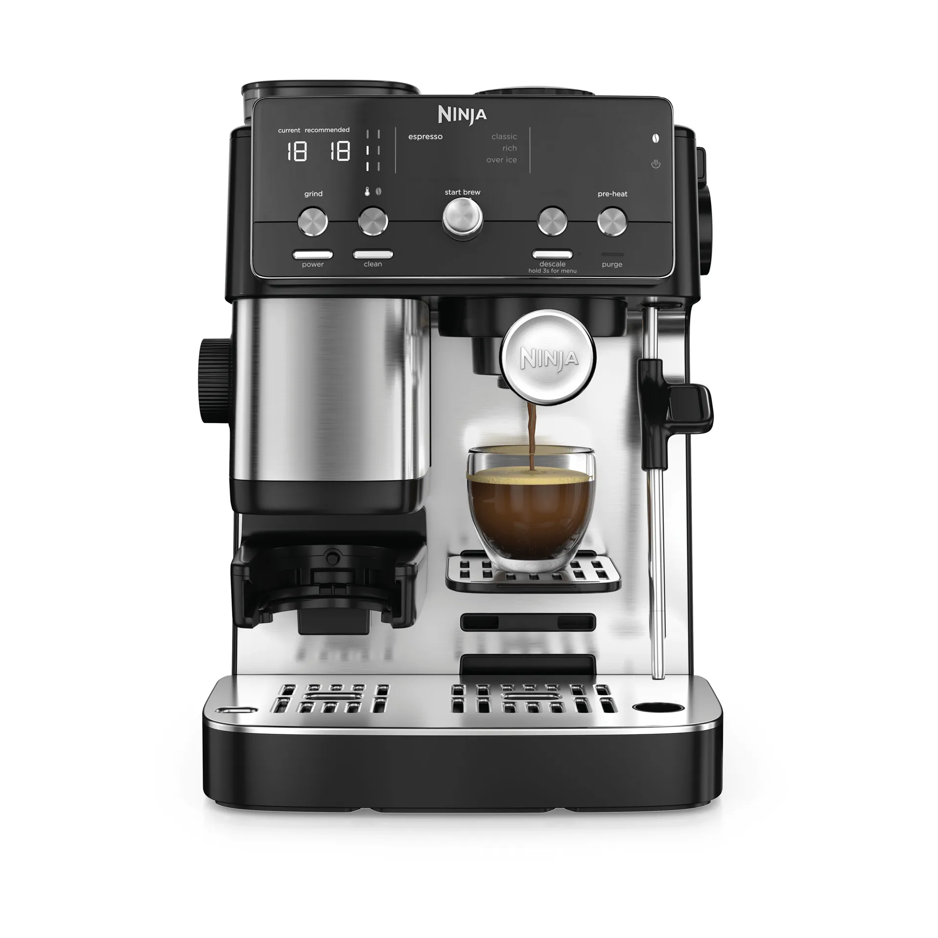 NINJA LUXE™ CAFÉ Mini automatisk espressomaskin, Black Ninja