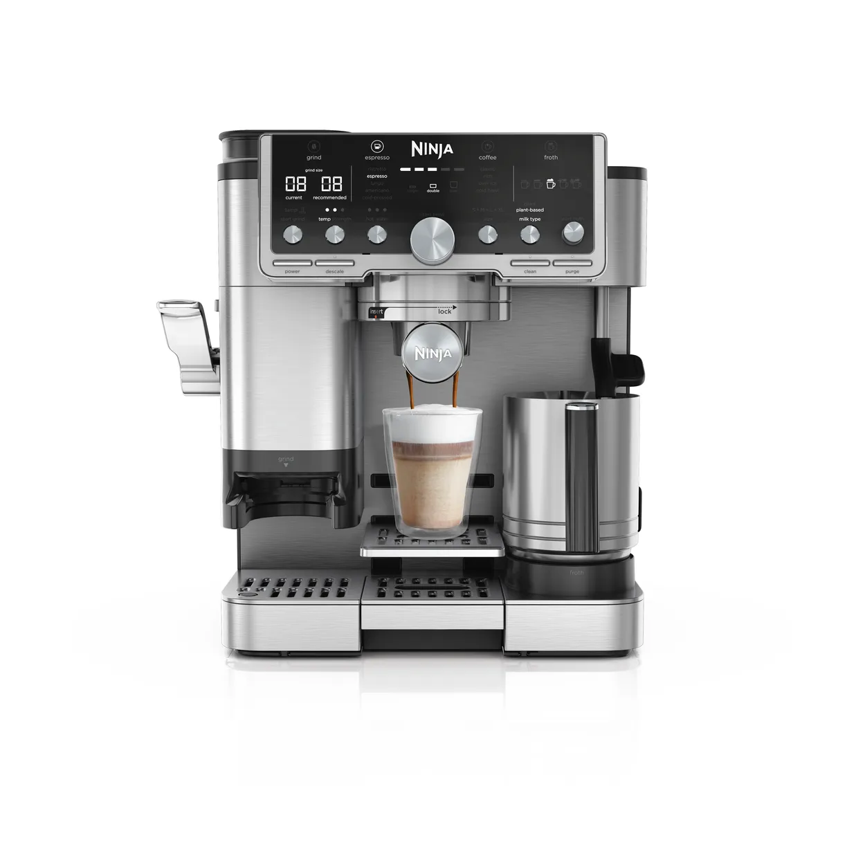 ninja ninja luxe café pro series 3-i-1 espressomaskin stainless steel