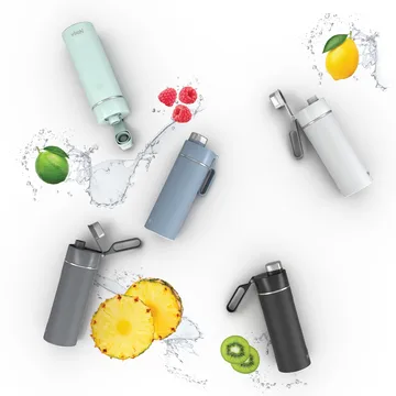 Ninja Thirsti termisk vattenflaska 700 ml - Grey - Ninja