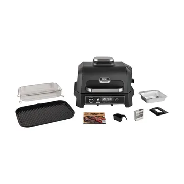 Ninja Woodfire elektrisk grill OG850EU smart cook system - Svart - Ninja