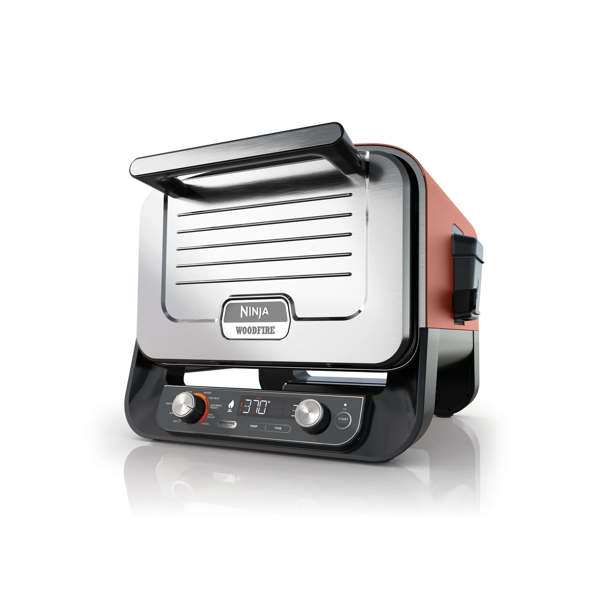 Ninja Woodfire elektrisk ugn- och smoker OO101EU, Brun Ninja