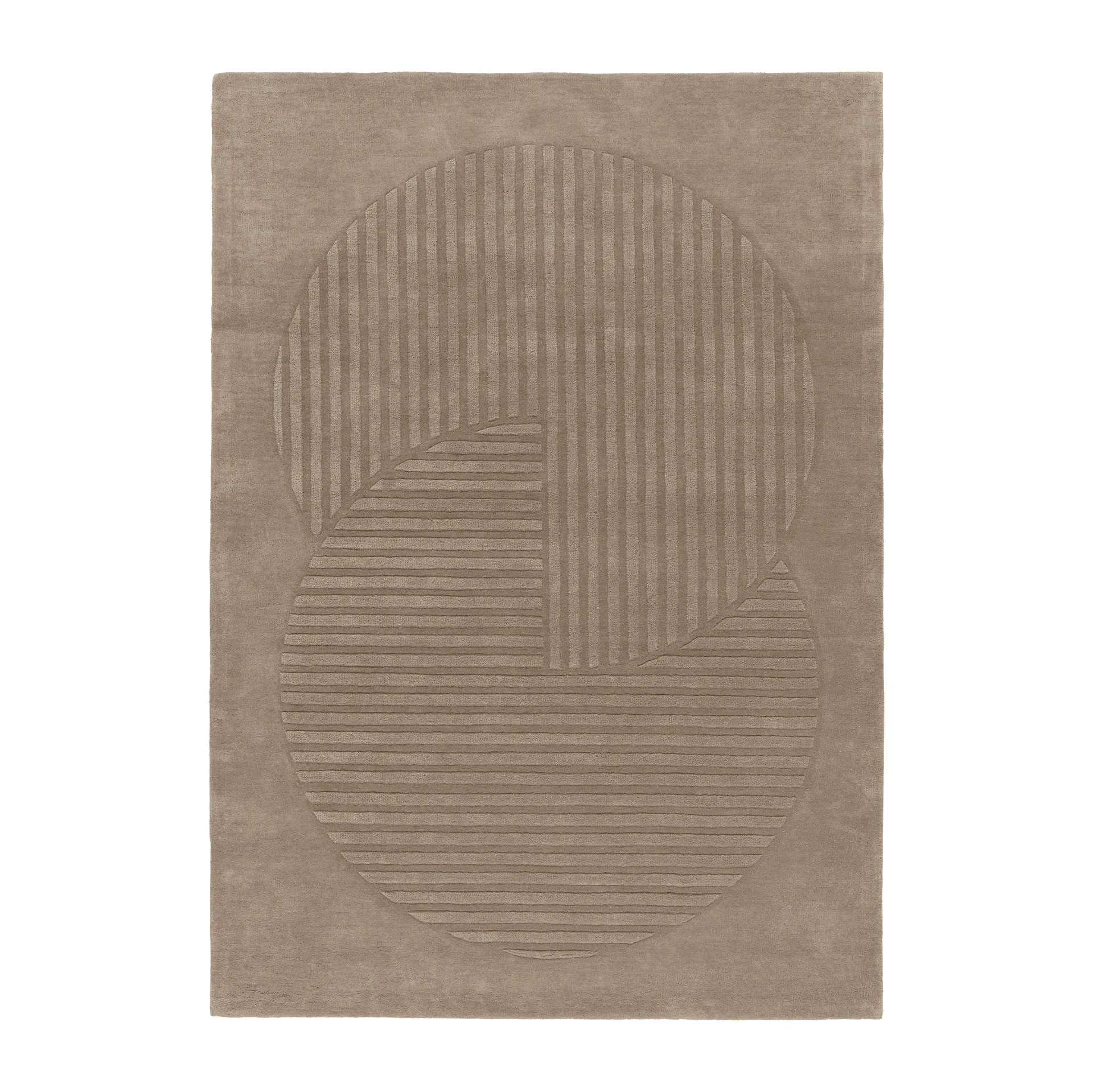 Levels ullmatta circles mullvad, 200x300 cm NJRD