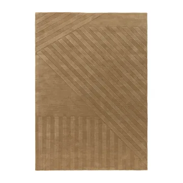 Levels ullmatta stripes beige - Stripes beige, 170x240 cm - NJRD