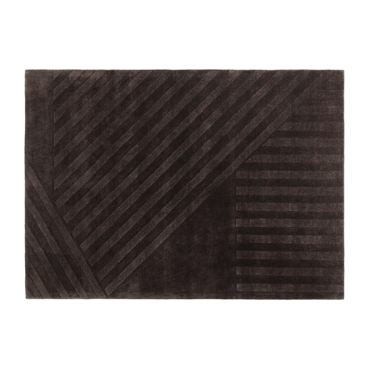 Levels ullmatta stripes brun, 200x300 cm NJRD