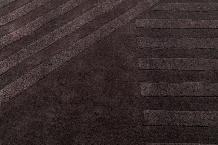 Levels ullmatta stripes brun, 200x300 cm NJRD