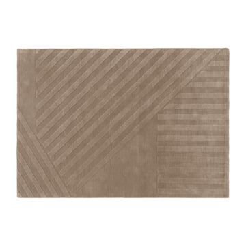 NJRD Levels ullmatta stripes mullvad 170×240 cm